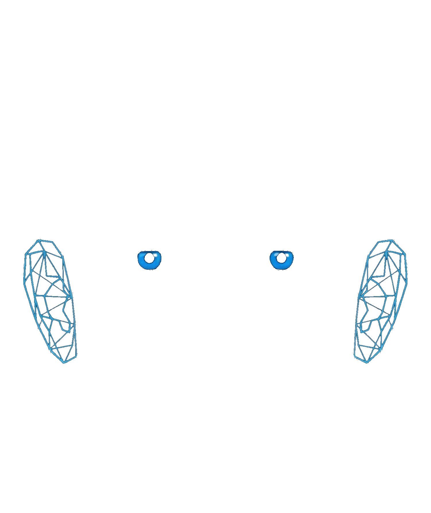 Josh Cumbee wireframe face